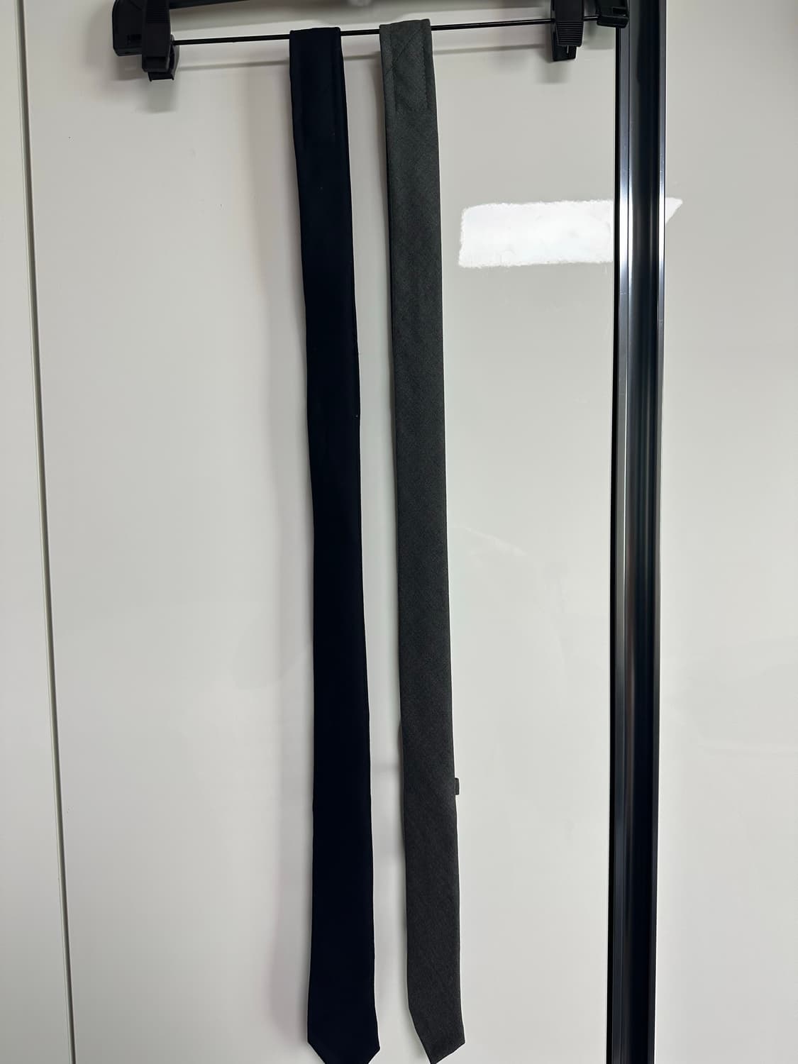 톰브라운 120수 트윌 넥타이 그레이, 네이비 상품이미지1