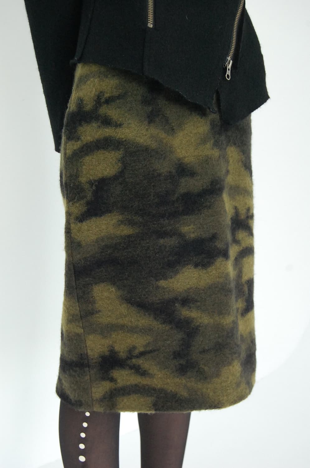 Brahmin wool camo skirt 상품이미지2