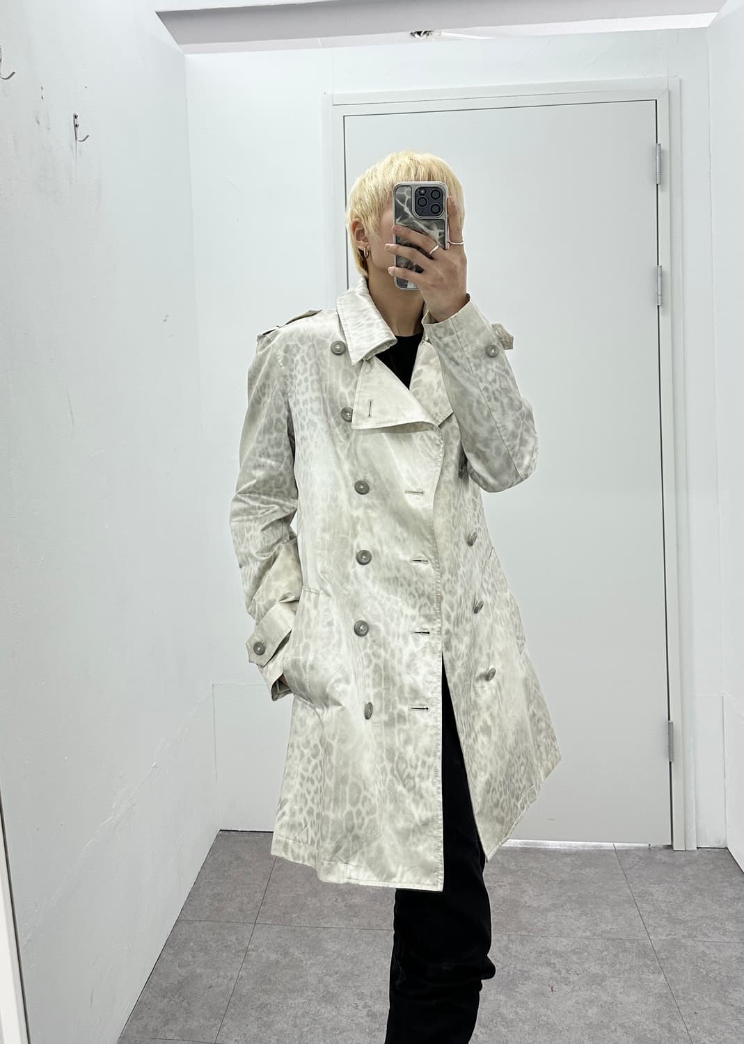 Tornado Mart poly satin leopard jacket  상품이미지2