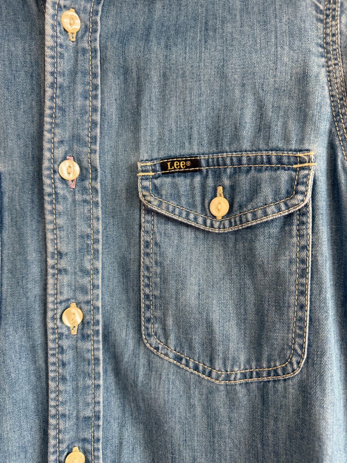 리(Lee) 데님 셔츠 원피스 상품이미지4