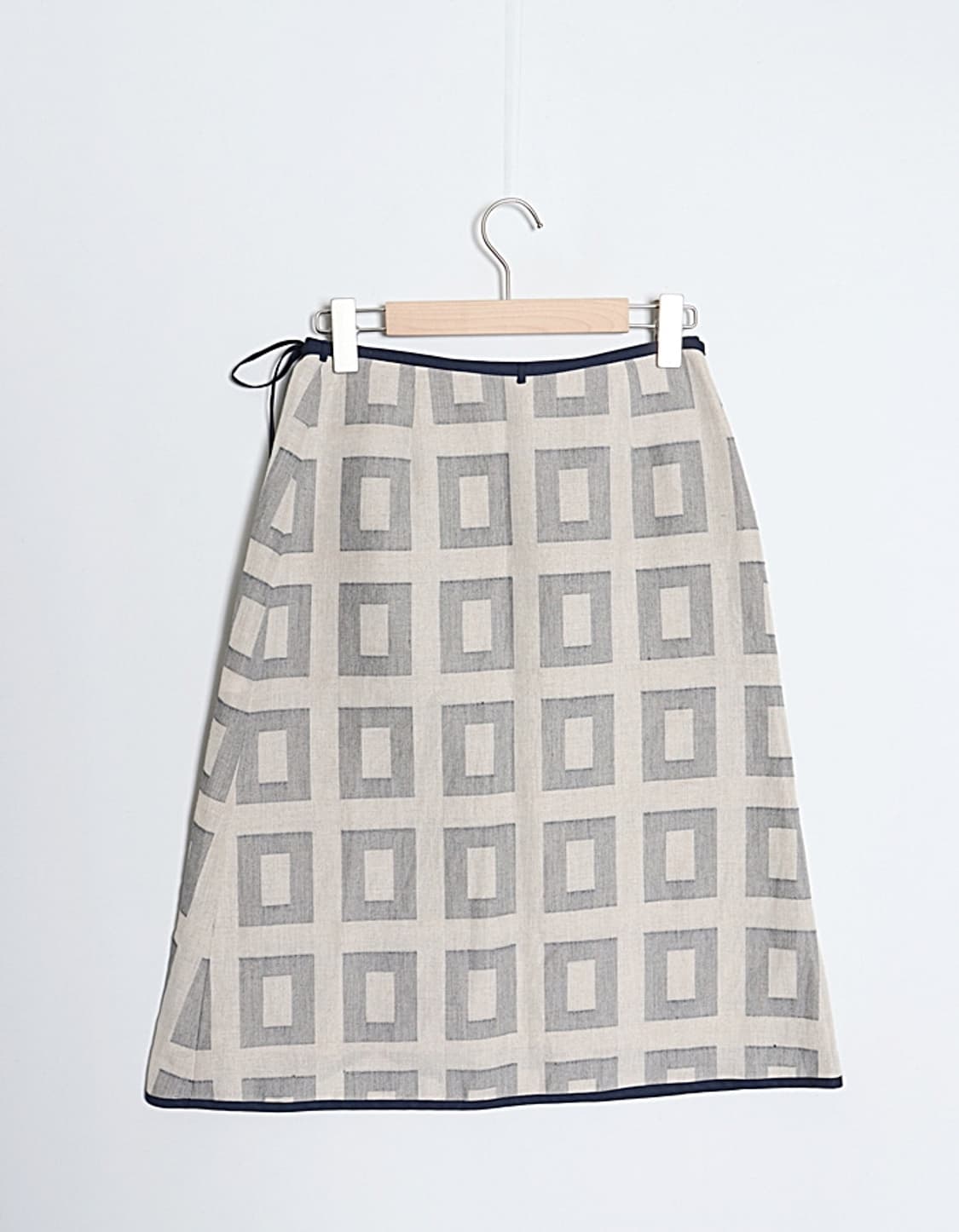 grand midi Pattern Wrap Skirt (26~27 상품이미지6