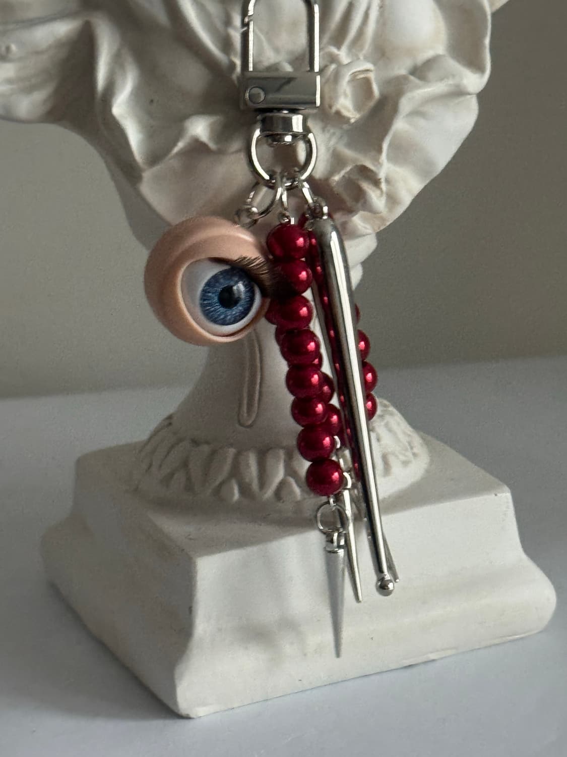 punky eye keyring red 상품이미지6
