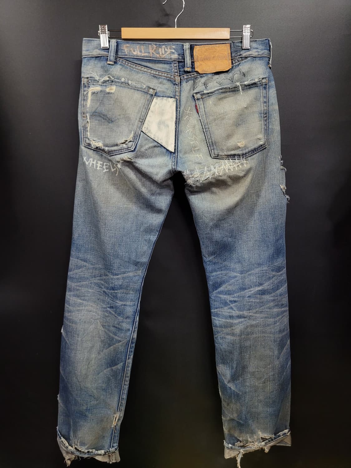 Levis 리바이스 LVC 일판 66501 빅E 아카이브 셀비지 리페어 상품이미지4