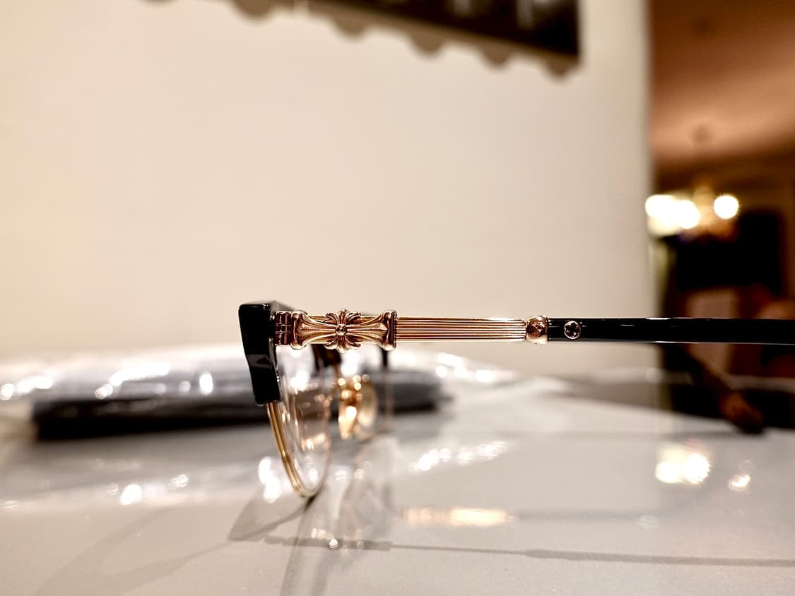 크롬하츠 보넨노이슈어2 블랙/골드 안경 상품이미지8