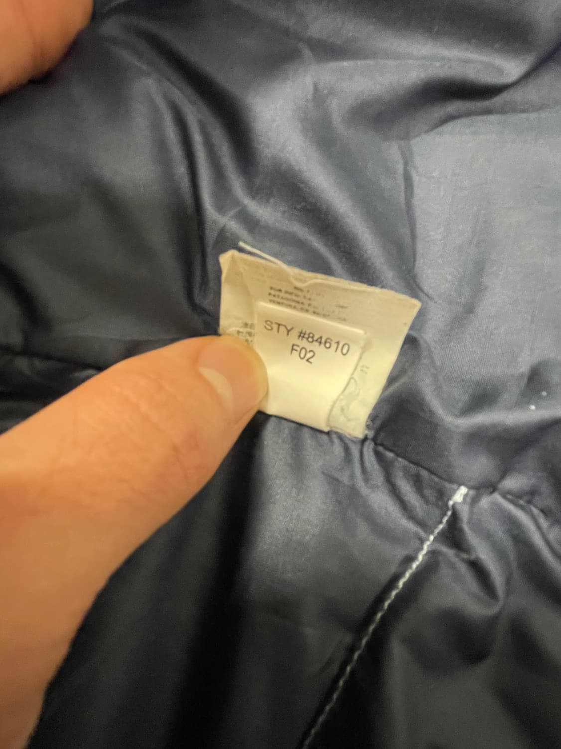 [L] 파타고니아 빈티지 패커블 다운 스카이 상품이미지4