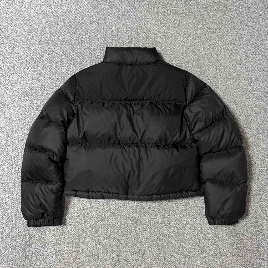 [정가 21만원] LEE 리 우먼 릿지 크롭 다운 블랙 상품이미지5