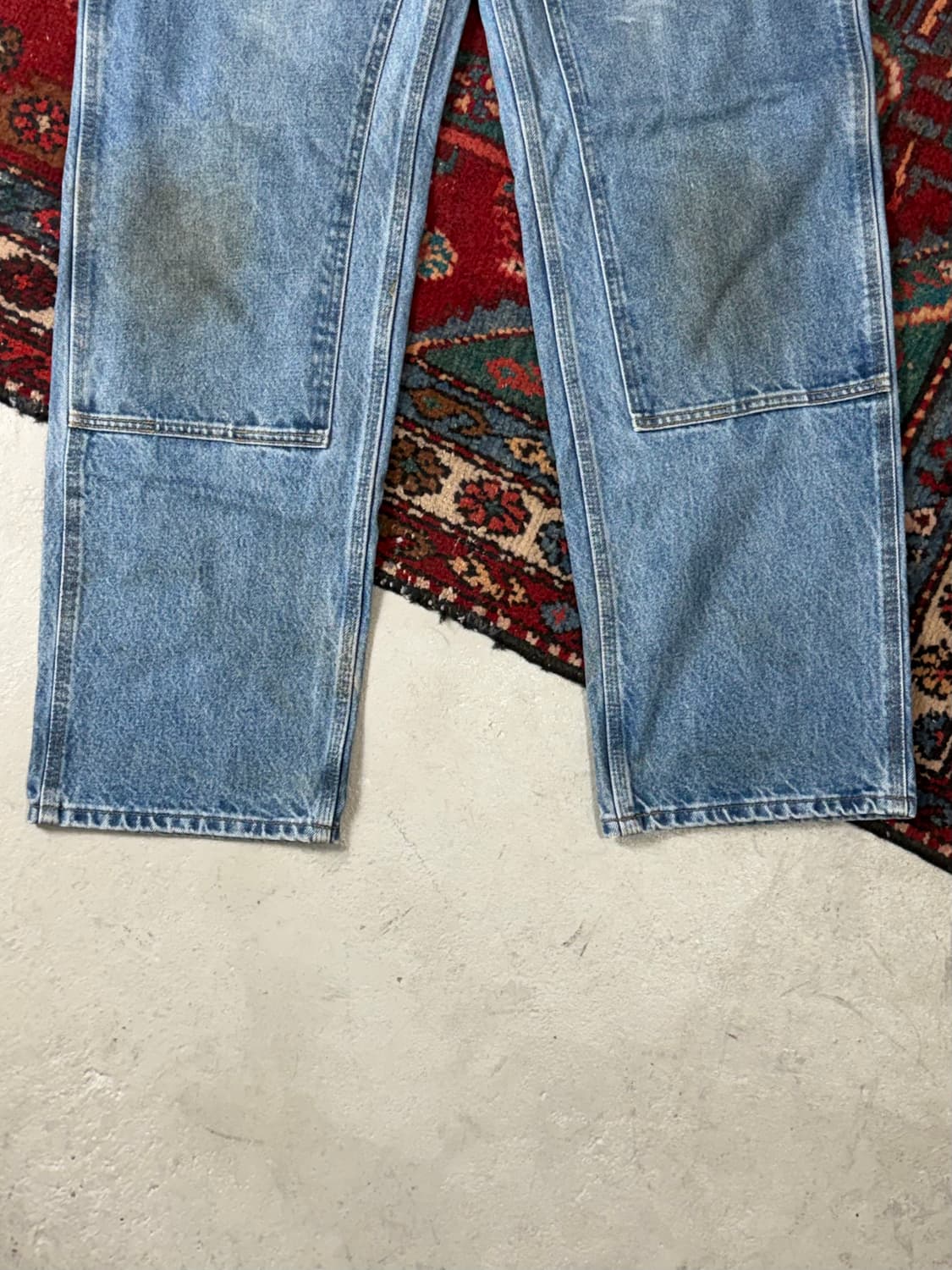 OG 칼하트 데님 더블니 칼하트 워크팬츠 썩블니 상품이미지7