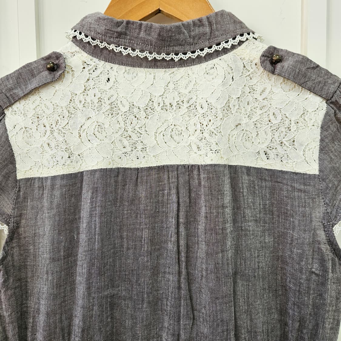 엑시즈팜(Axes Femme) 레이스 배색 튤 원피스 상품이미지7