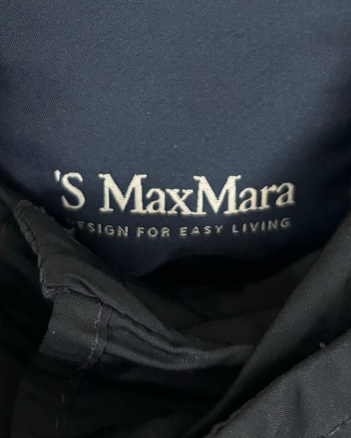 막스마라 블랙 벨벳 후드 자켓 상품이미지7