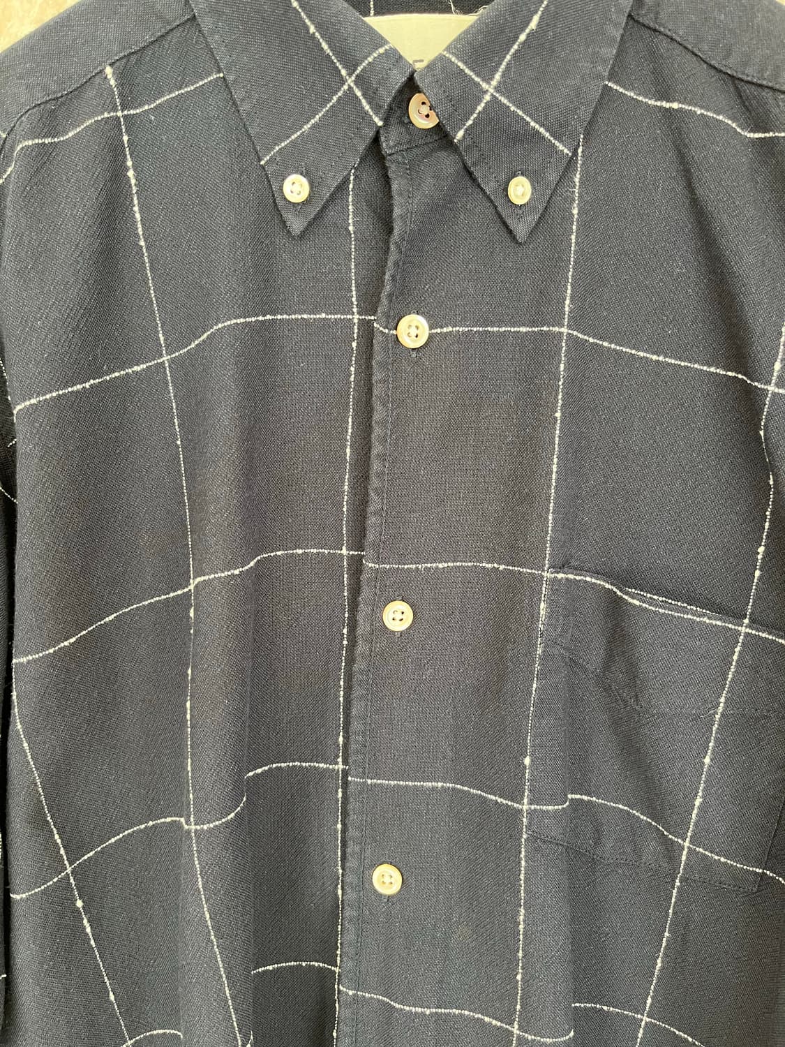 OUR LEGACY 남성 체크 셔츠 46(95~100사이) 정품 상품이미지3
