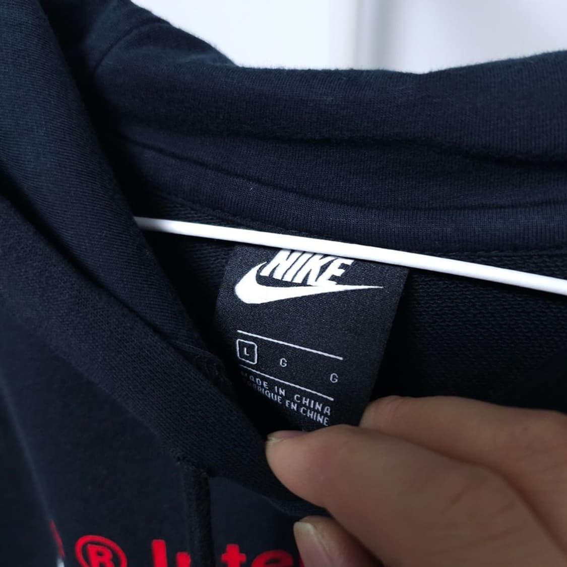 나이키 스우시 후드 L 상품이미지3