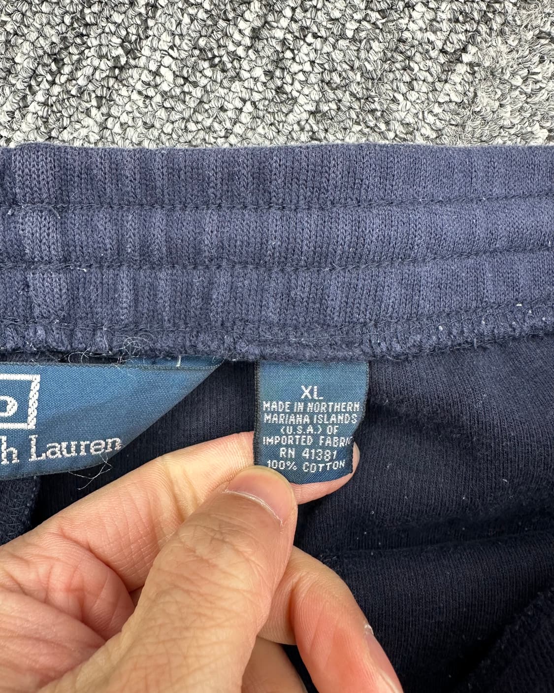 (허단48)90'S POLO COTTON KNIT PANTS-M1253 상품이미지4