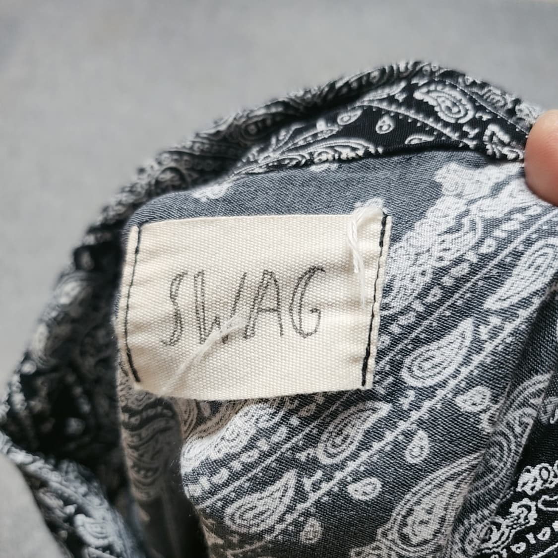 [Free] 빈티지 패턴 반팔셔츠 (2804) 상품이미지3