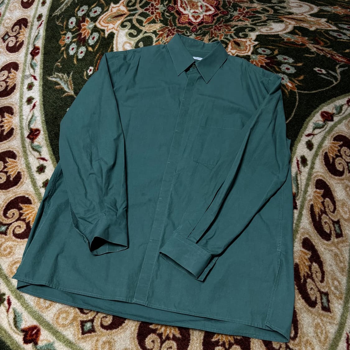 Amomento Square Pocket Oversized Shirt 상품이미지1