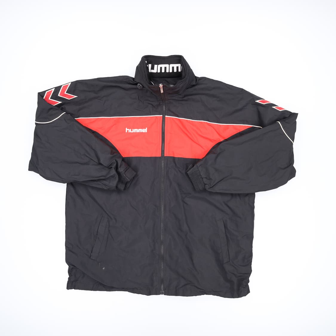 [3XL] 험멜 올드스쿨 스트릿 바람막이 자켓 1216H1 상품이미지1