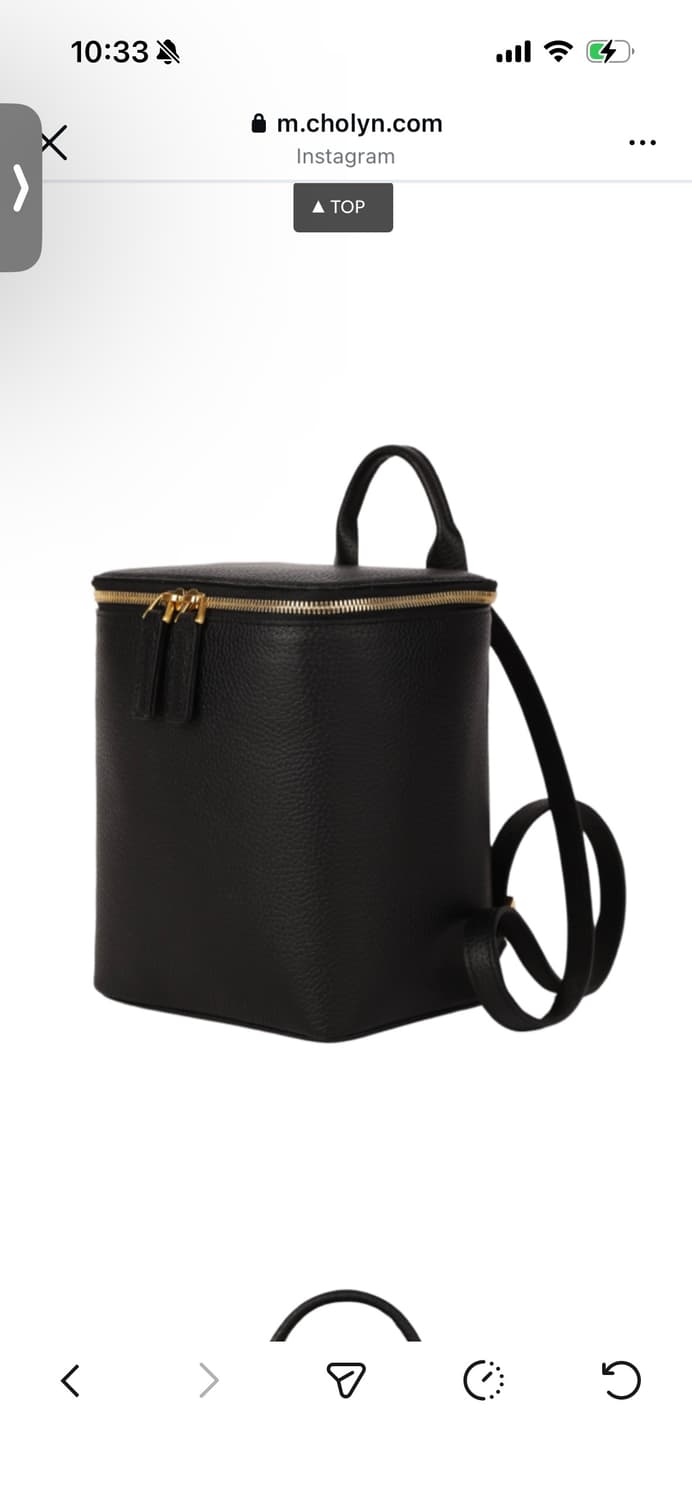 씨호린 choyln) 프리츠 백팩 black color 상품이미지1