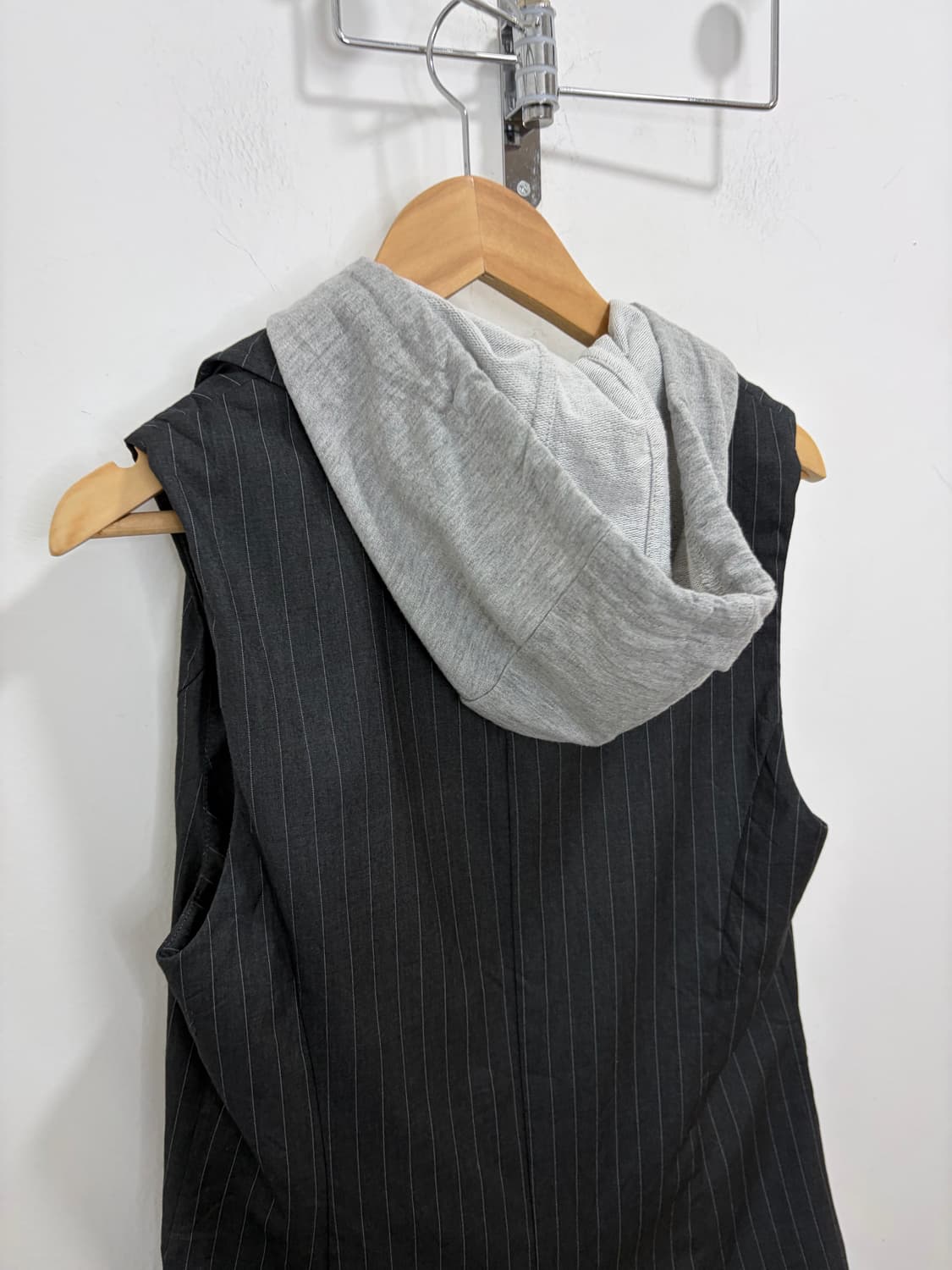 Von Dutch 본더치 레이어드 후드 베스트 자켓 상품이미지10