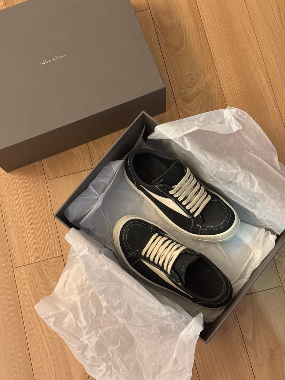 릭오웬스  Drkshdw 반스 여성용 (송아지가죽) 상품이미지1