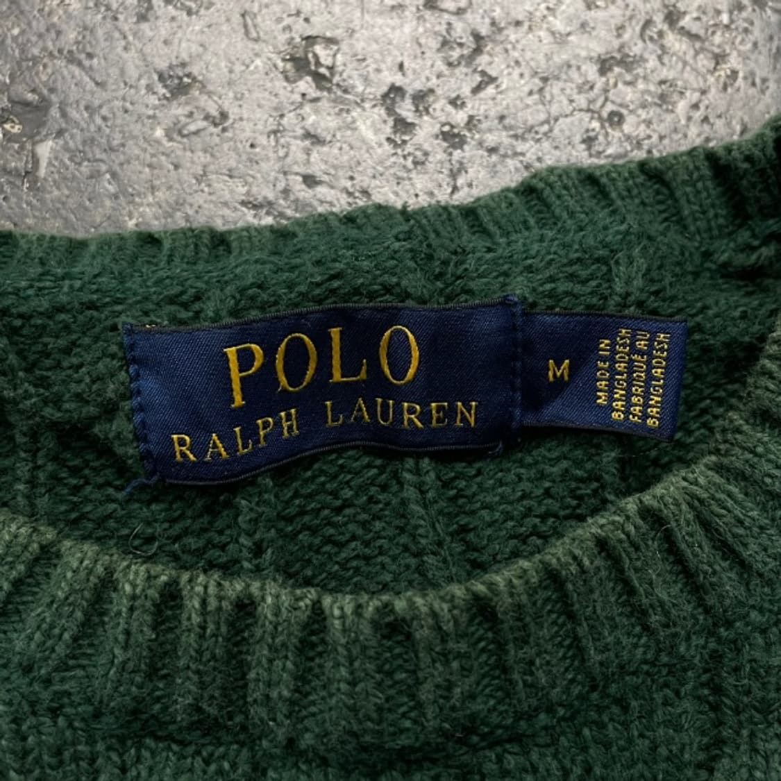 95 폴로 꽈배기 니트  상품이미지3