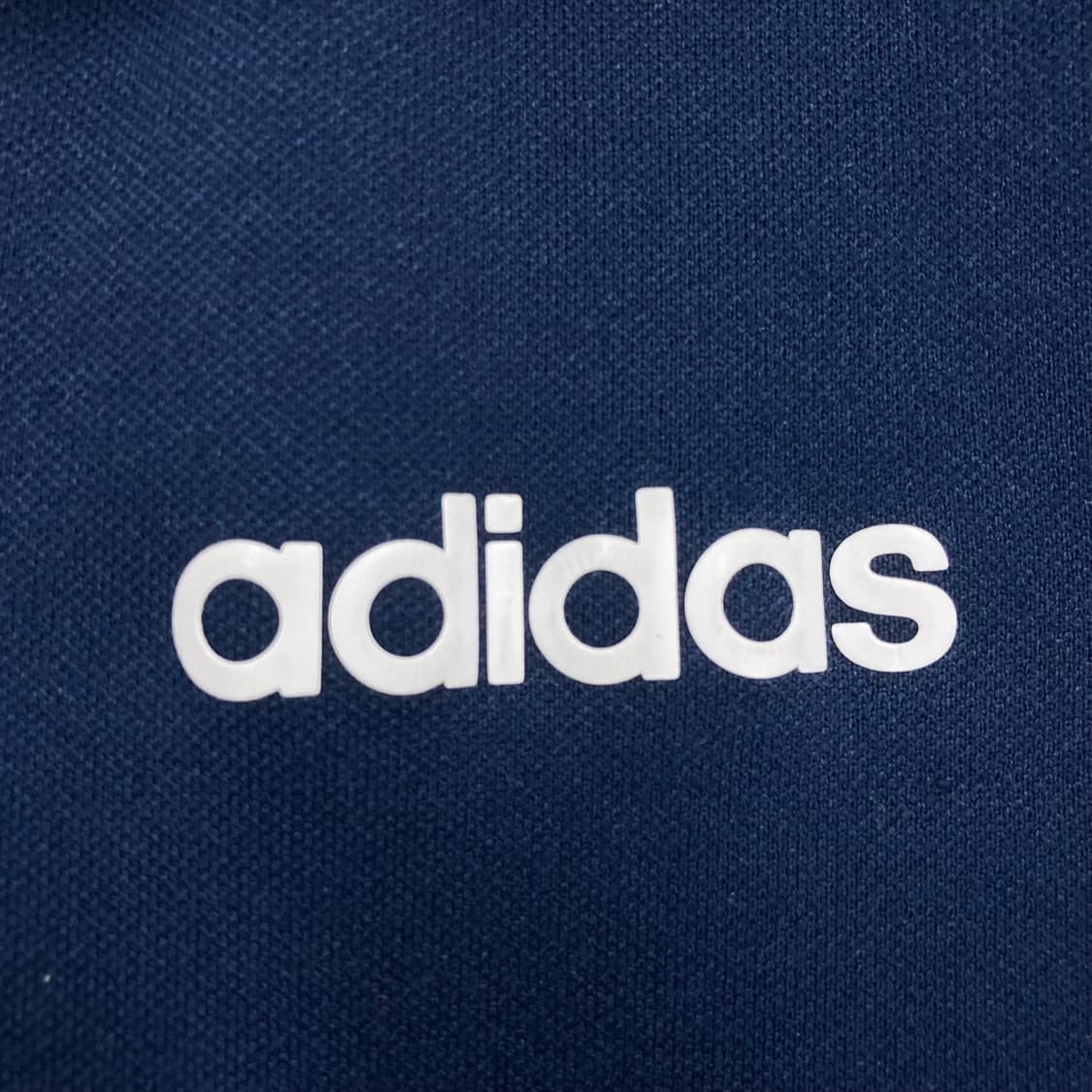 아디다스 네이비 컬러 스몰 로고 삼선 트랙탑 져지 상품이미지2
