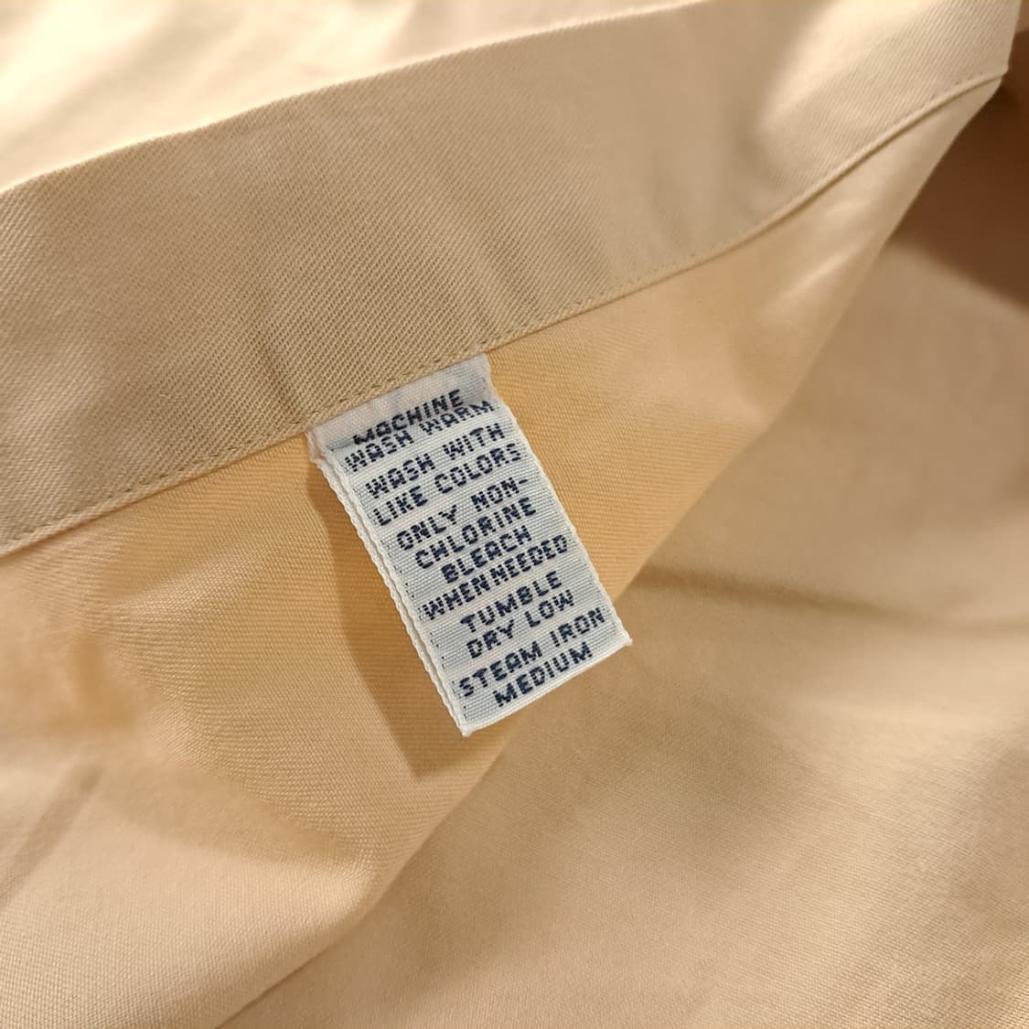 CK157 XL 폴로 00s 코튼 트윌 샌드베이지 셔츠 남방 상품이미지5