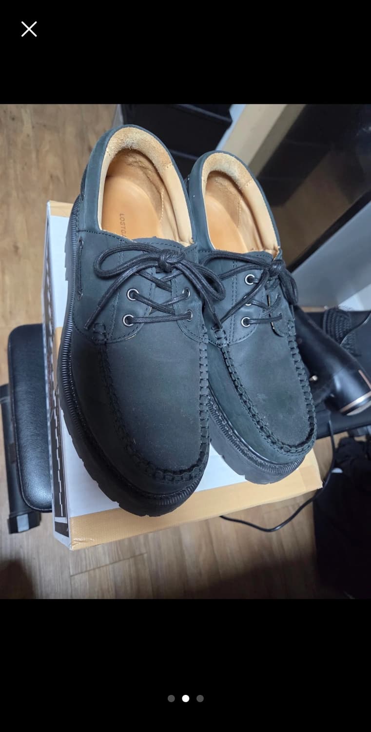 로스트가든 하버 보트슈즈 블랙 44(290) 상품이미지2