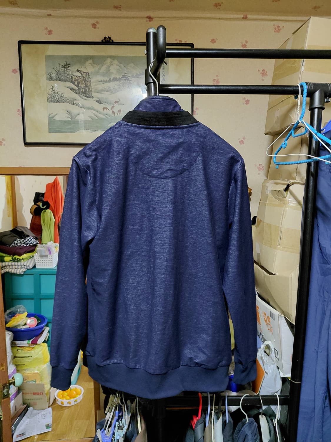 [TAKA Q]데님 헤링턴 자켓 XL(105)사이즈 상품이미지4