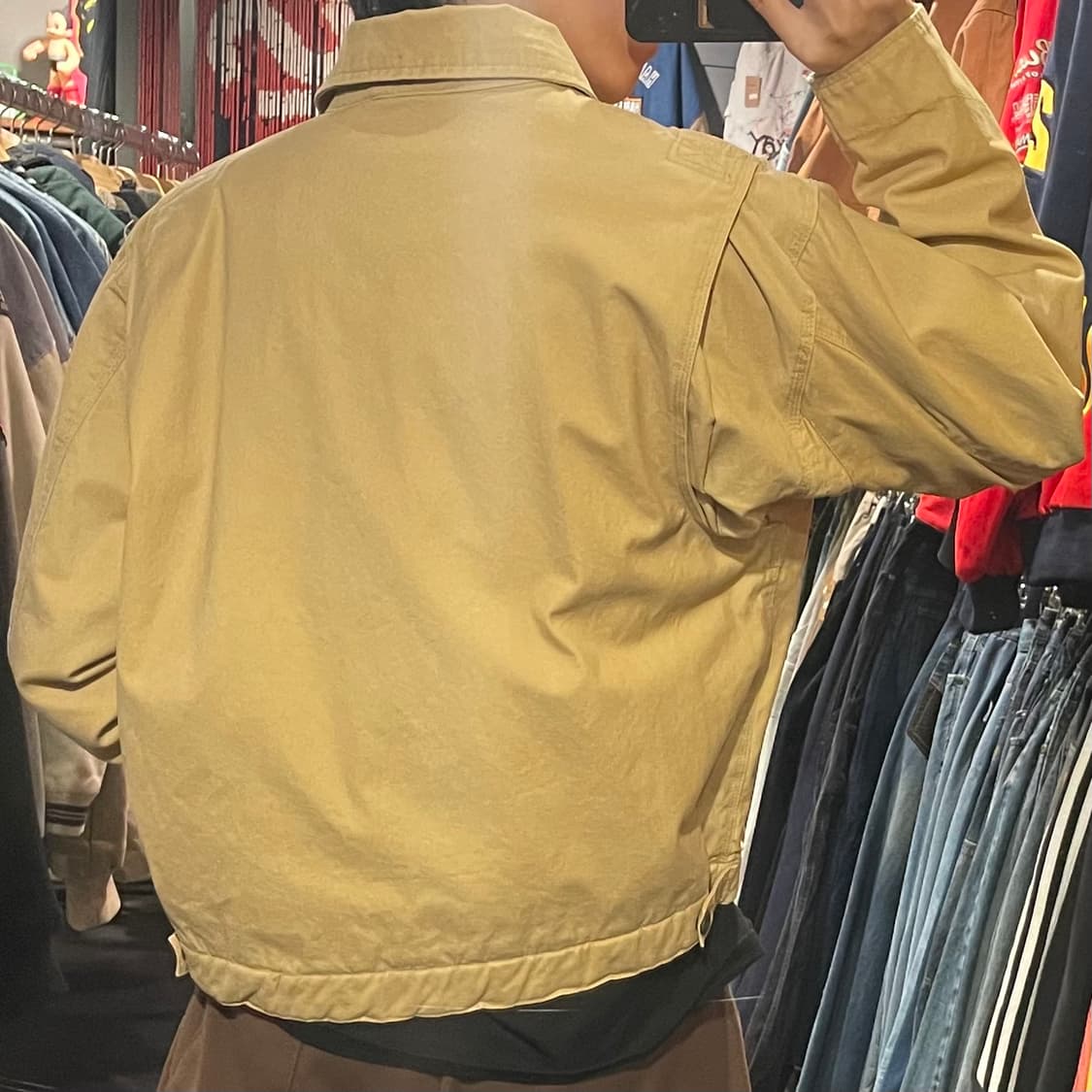 [IM] Vtg 베이지 카라 워크자켓 상품이미지7