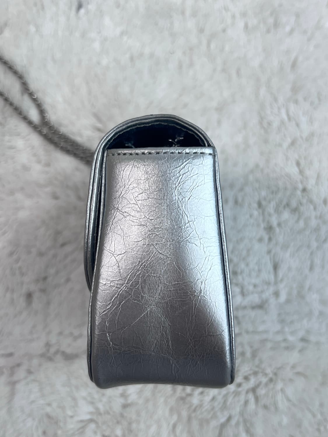 eeë eee 이이에 비비 미니 크로스 백 마이크로백 실버 상품이미지5