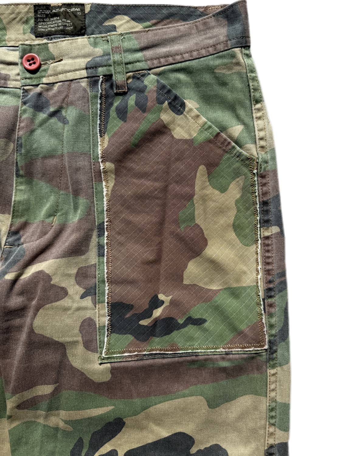 스투시 우드랜드 카모 팬츠 30in(-33in) 상품이미지3