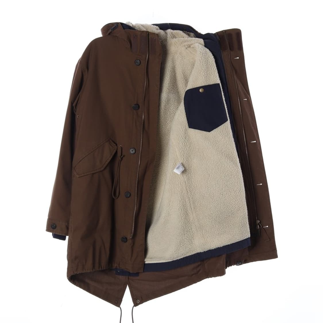 LACOSTE 털안감 피쉬테일 자켓 50 상품이미지2