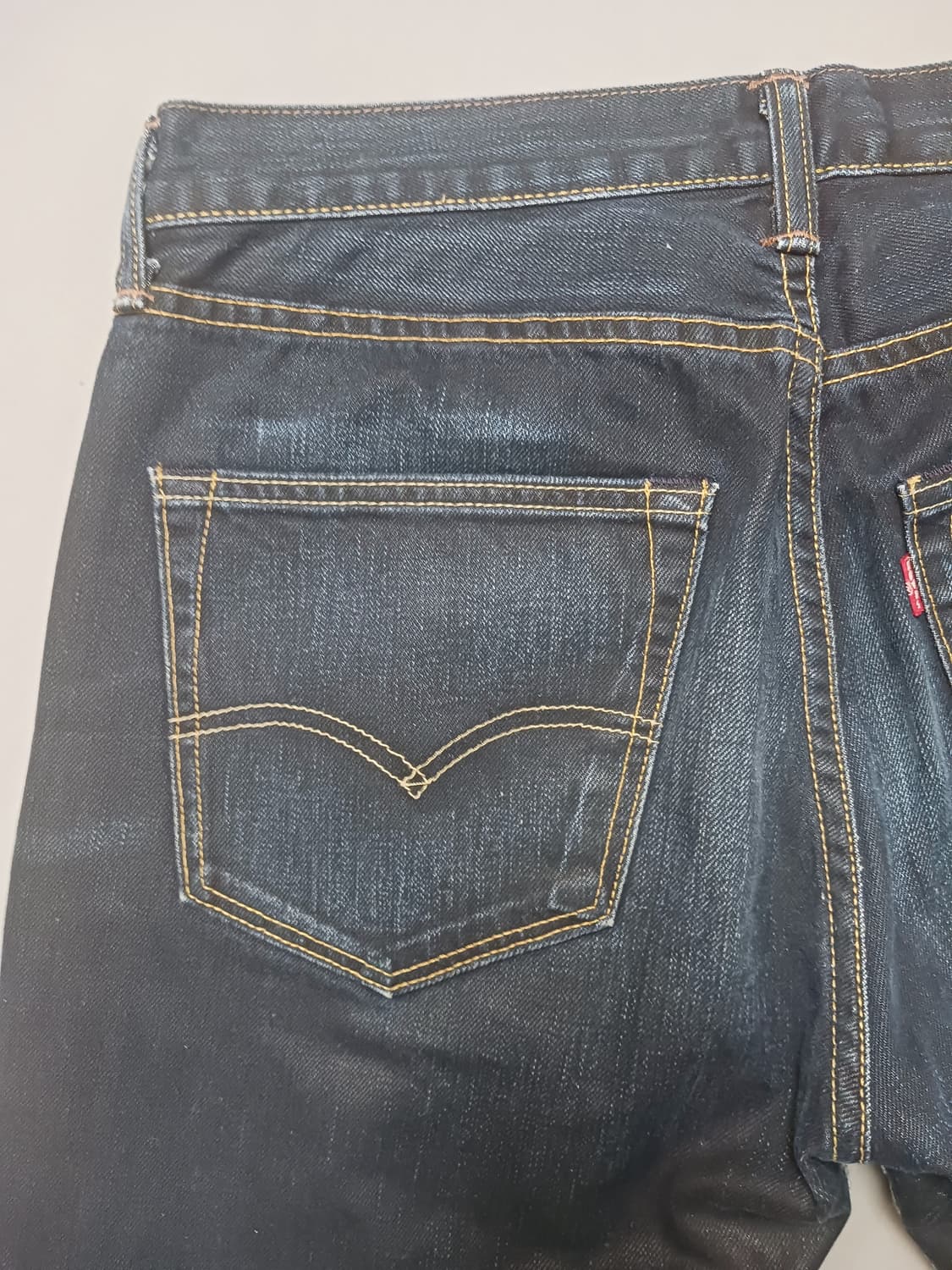 [32] 리바이스 501 흑청워싱 오리지널진 청바지 상품이미지8