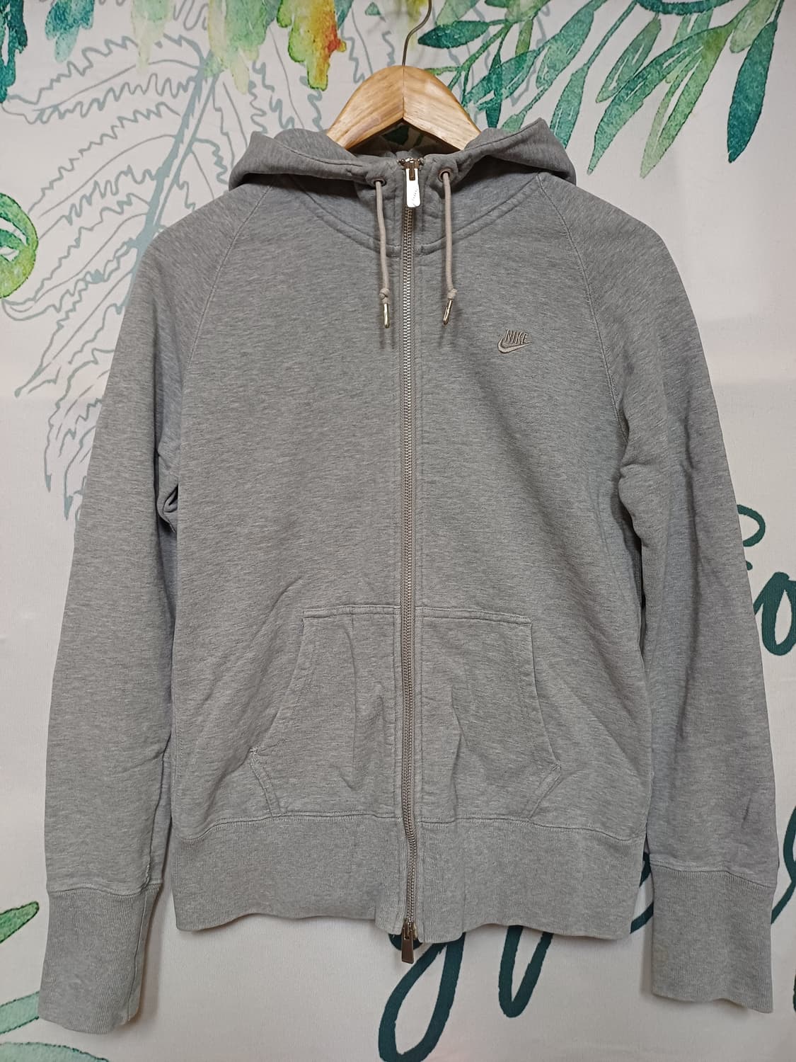10s 올드나이키 정품빈티지/그레이 후드집업 (여성 L 90표기)남자95 상품이미지1