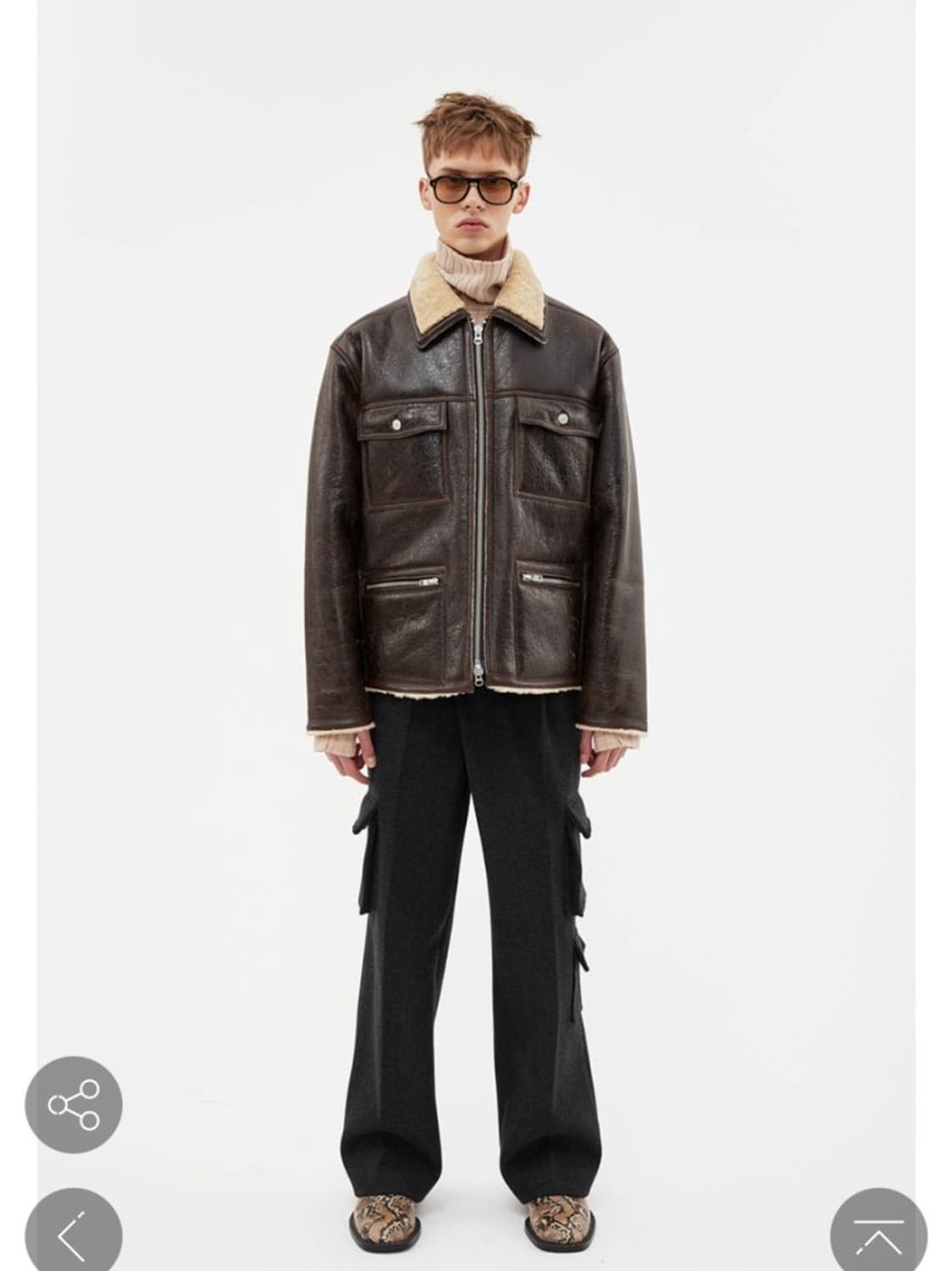 앤더슨벨 무스탕 자켓 상품이미지6