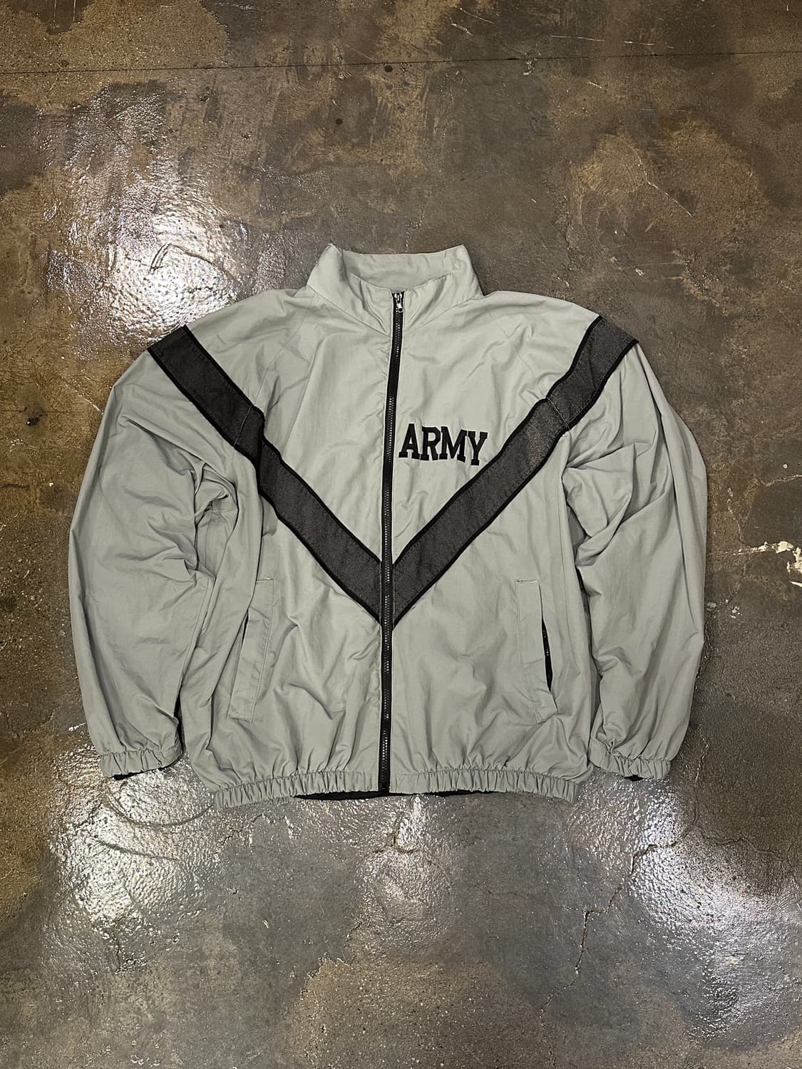 original US ARMY 바람막이 자켓 그레이 L 상품이미지1
