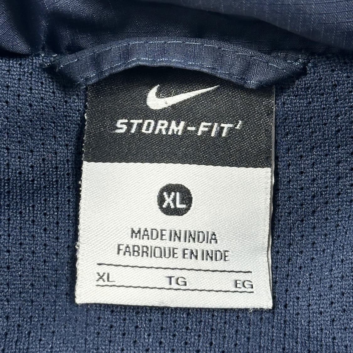 나이키 아스날 풋볼 네이비 바람막이 자켓 (XL) 상품이미지6