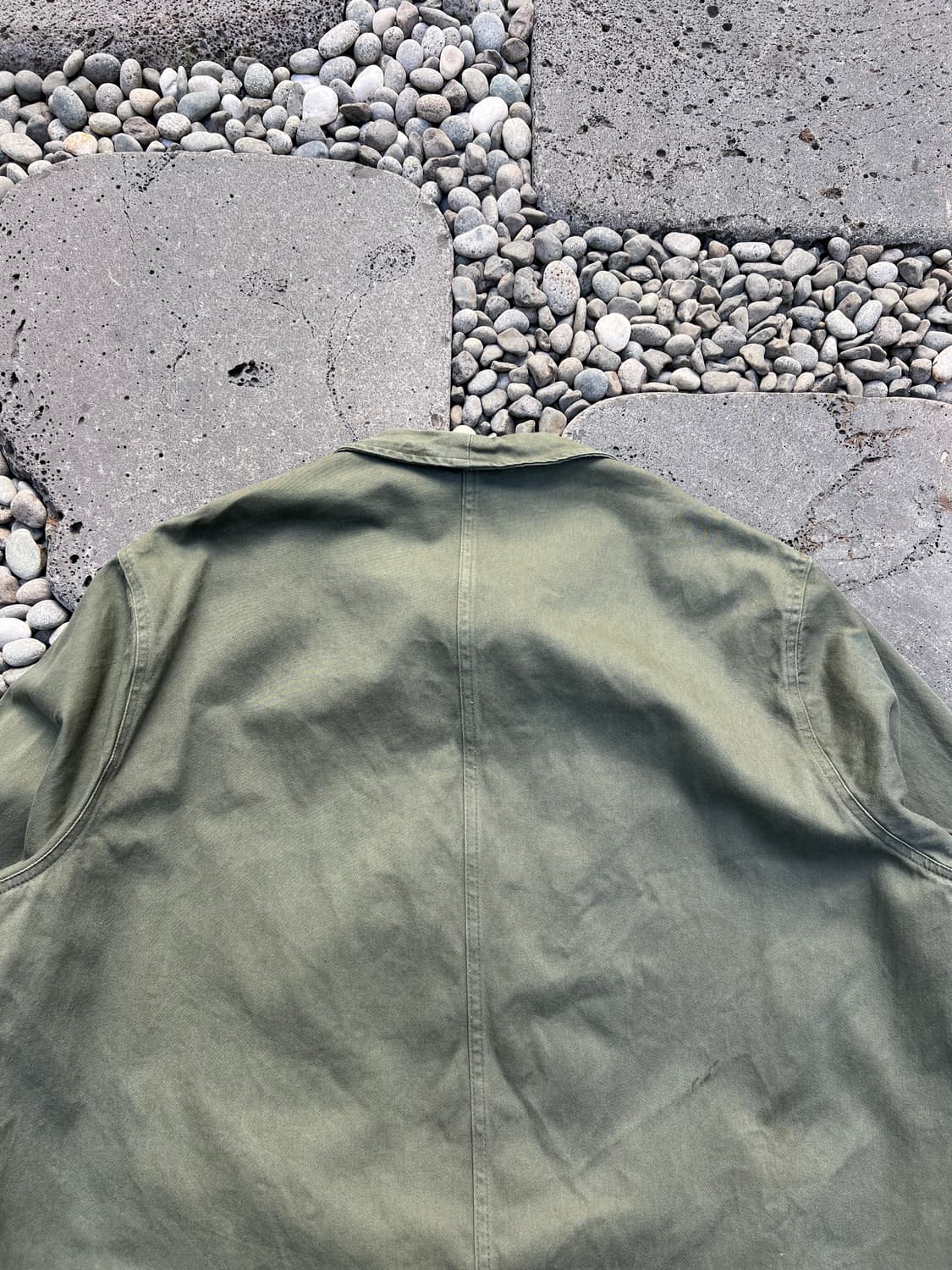 (BIGSIZE)(OLIVEGREEN)OLD FRENCH 프렌치워크자켓 상품이미지10