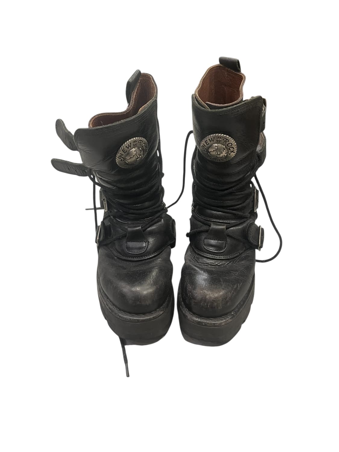 뉴락 빈티지 4버클 부츠 상품이미지2