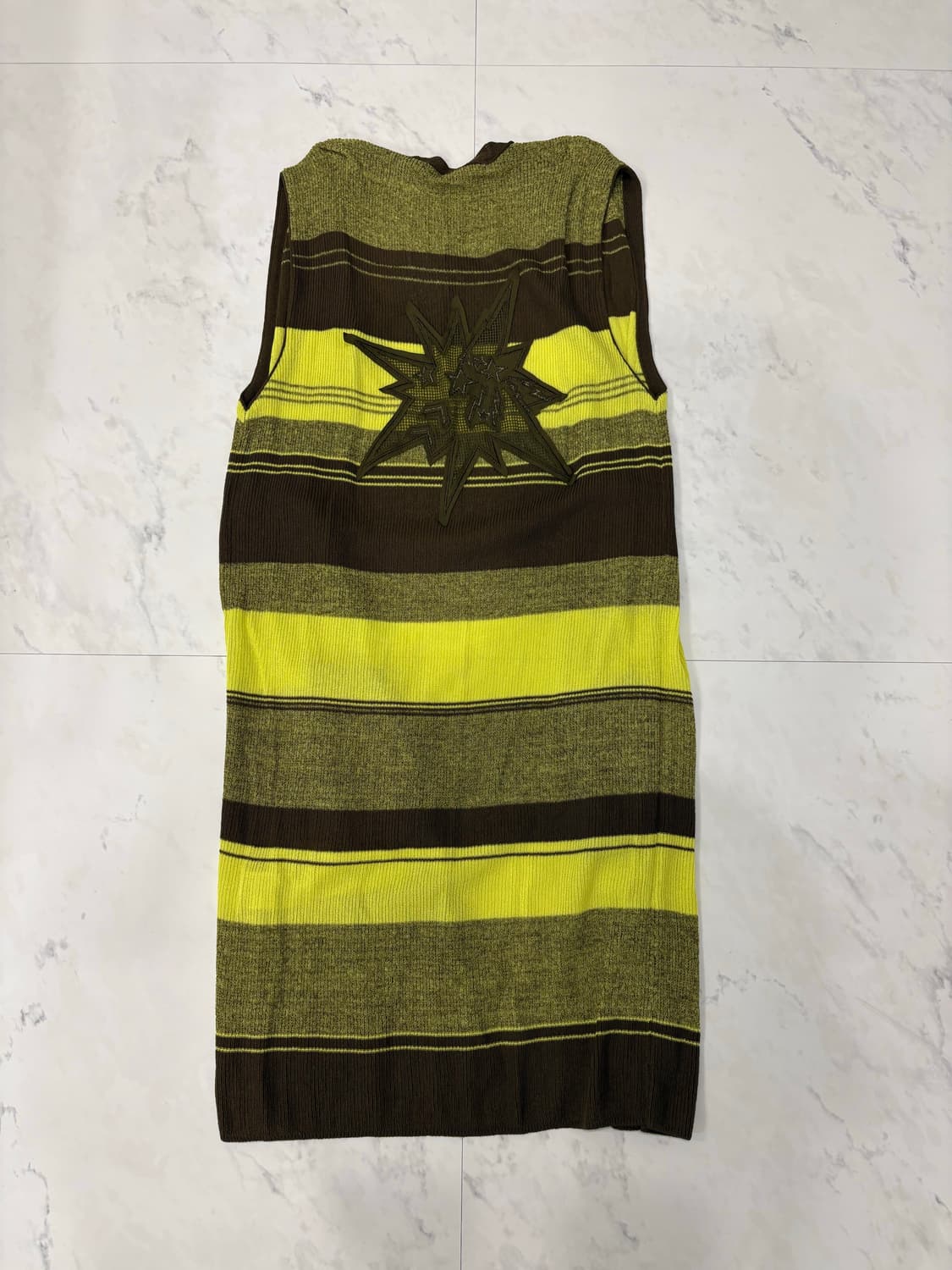 joinus y2k long knit vest 상품이미지6