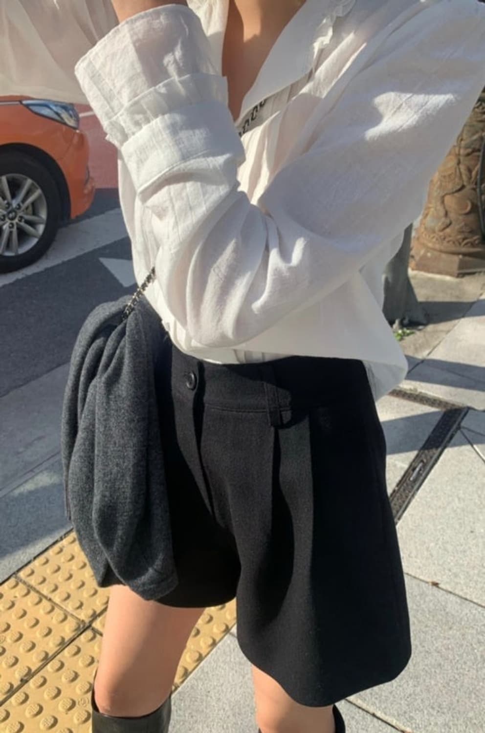 타낫 투턱 쇼츠 블랙 s 상품이미지2