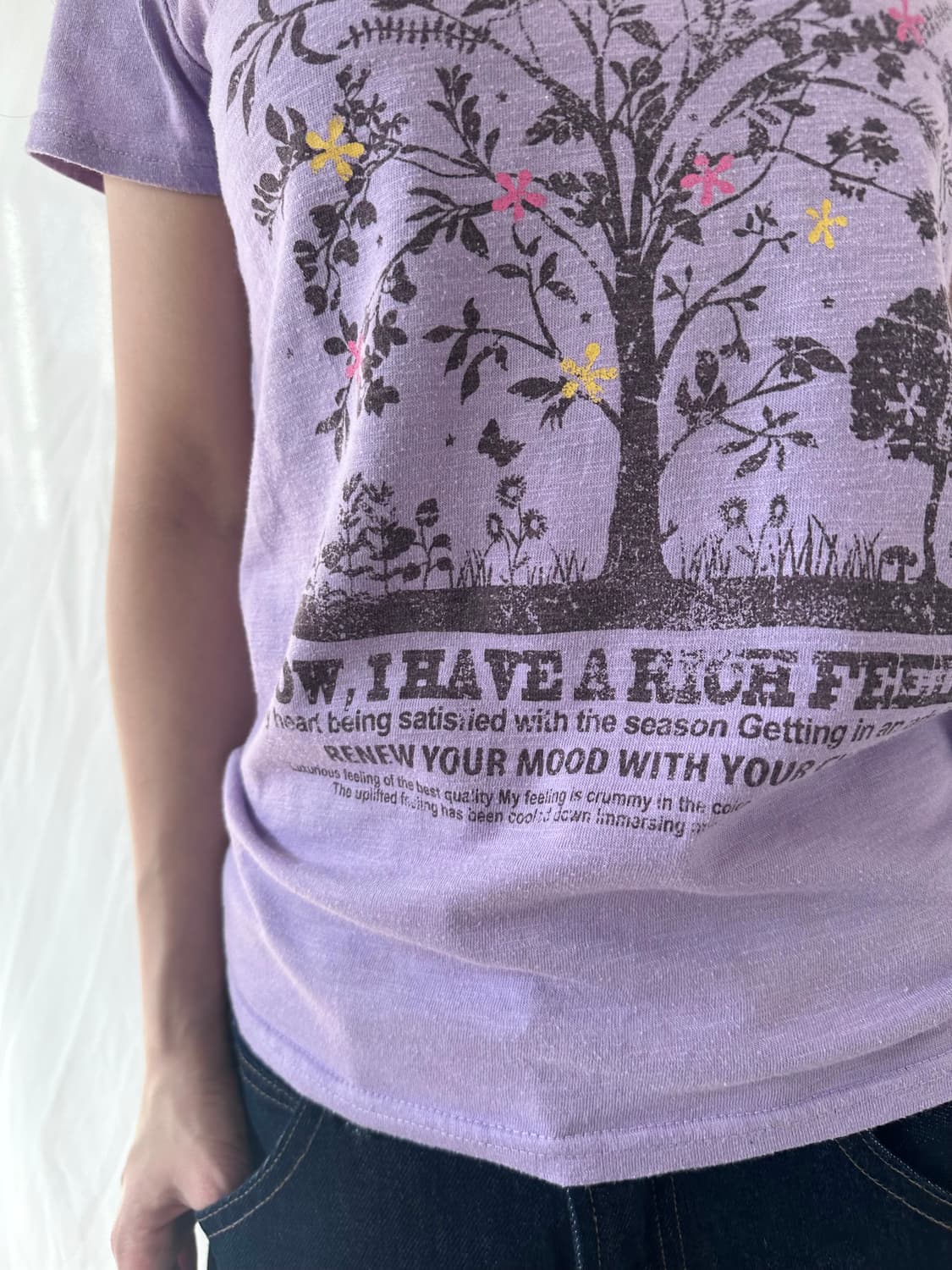 ⊹ Lilac Garden Tee 상품이미지3