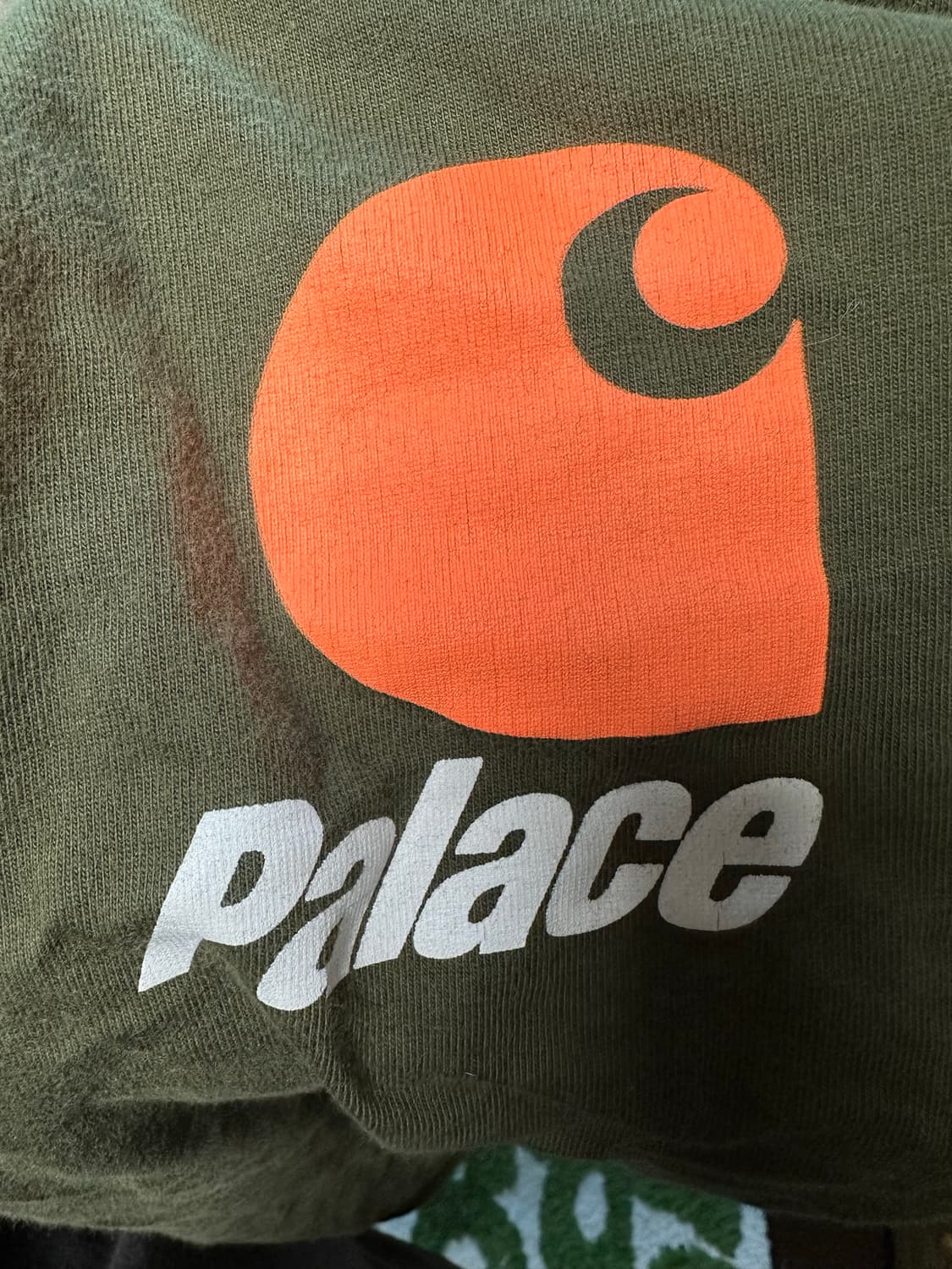 칼하트 팔라스 롱슬리브 카키 XL 상품이미지4