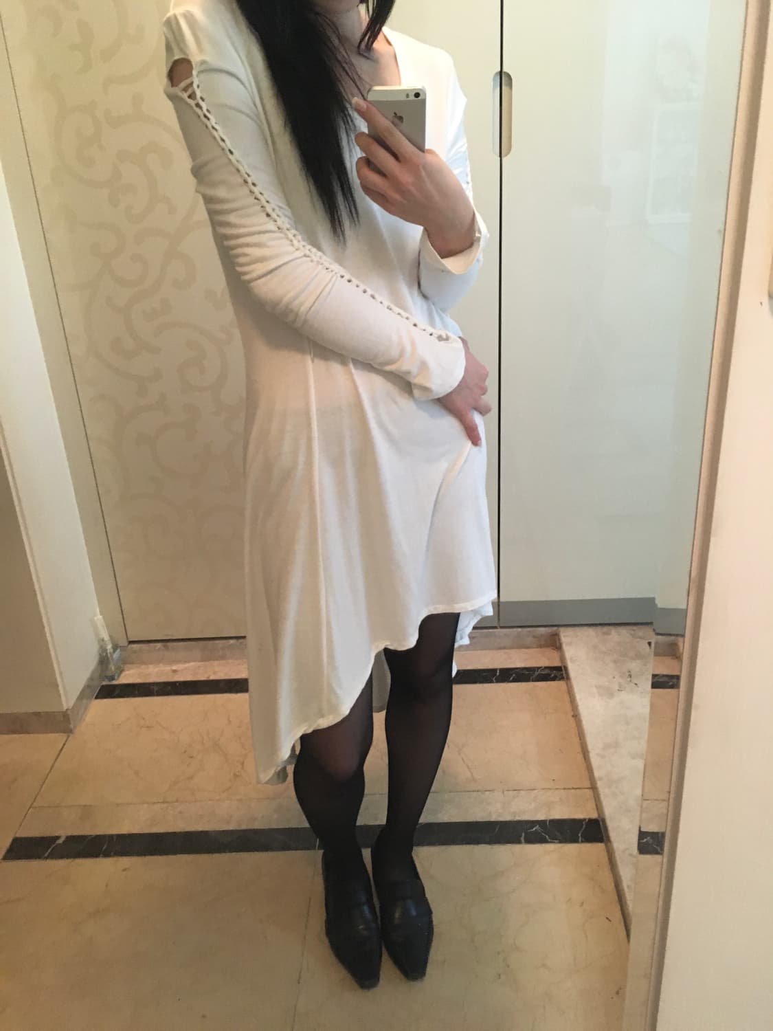 unbalance strap datail design long top 상품이미지4