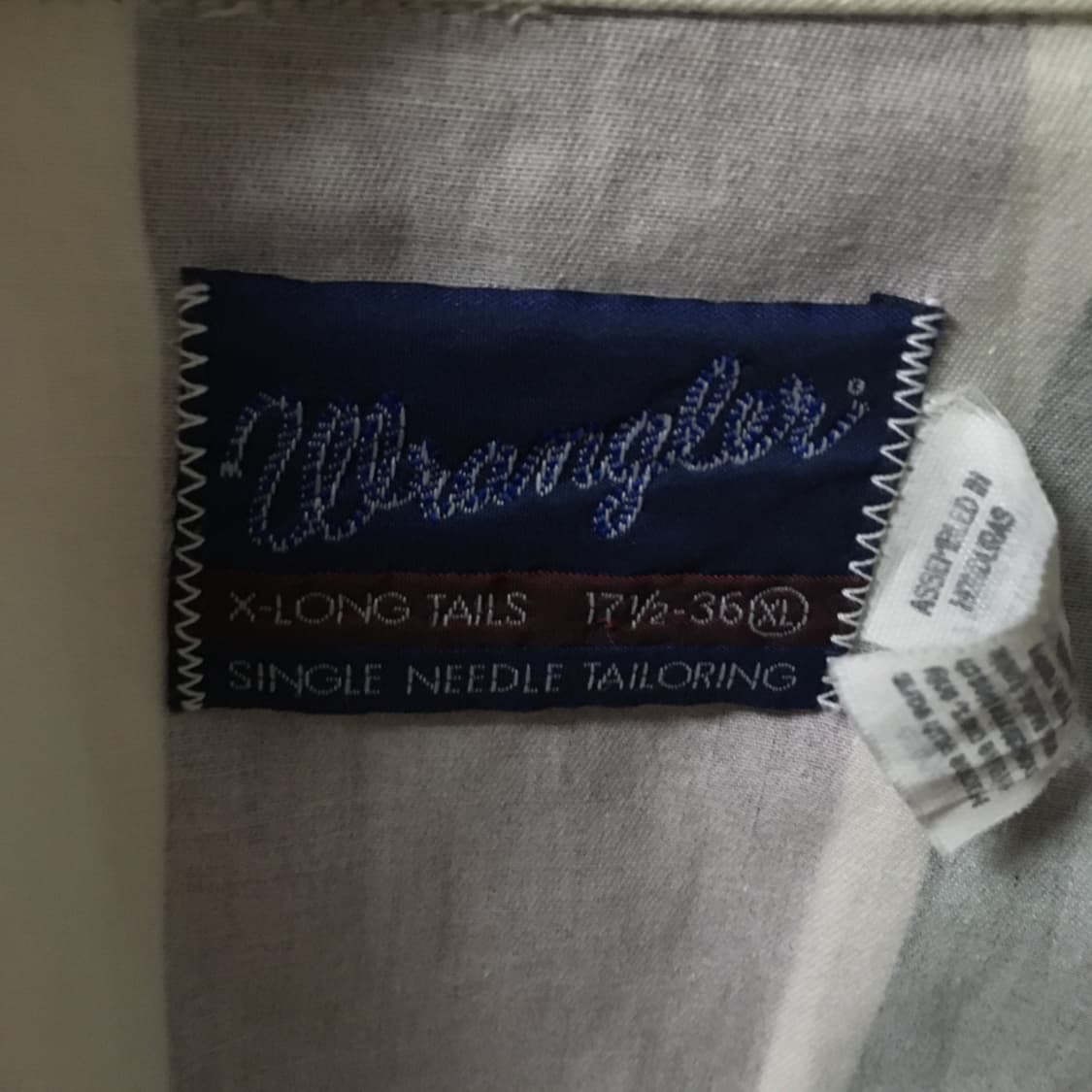 랭글런 셔츠 xl 상품이미지3