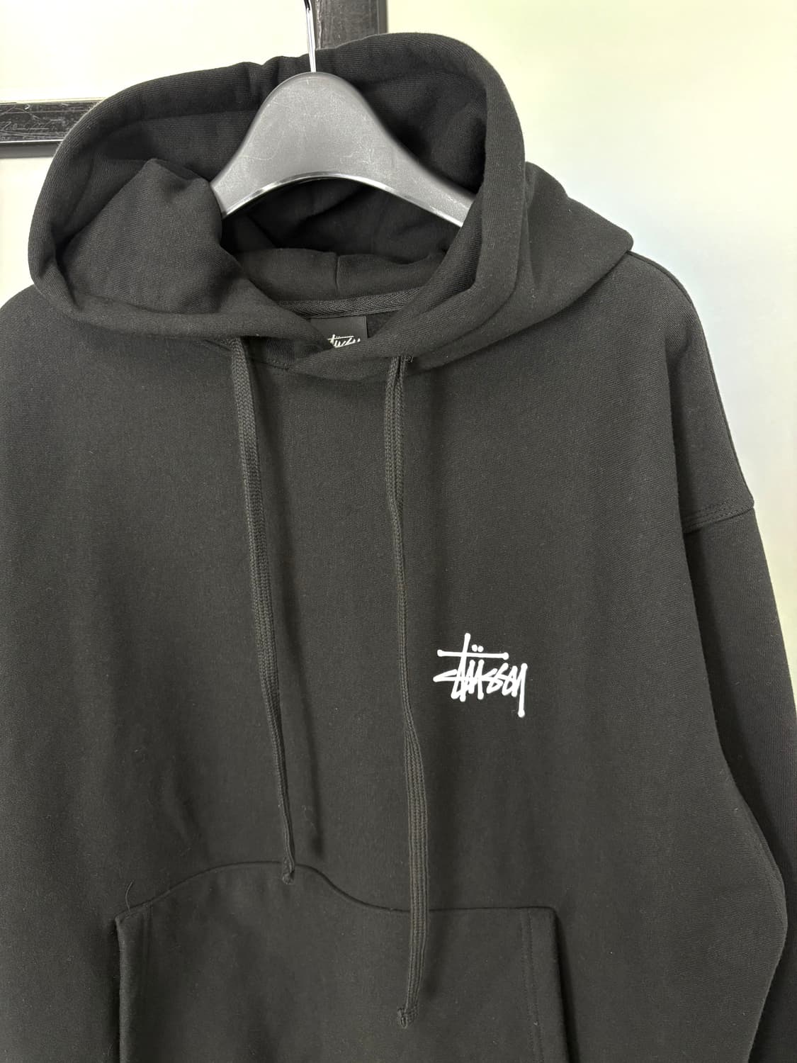  [2XL]새상품 스투시 블랙 후드티  상품이미지4
