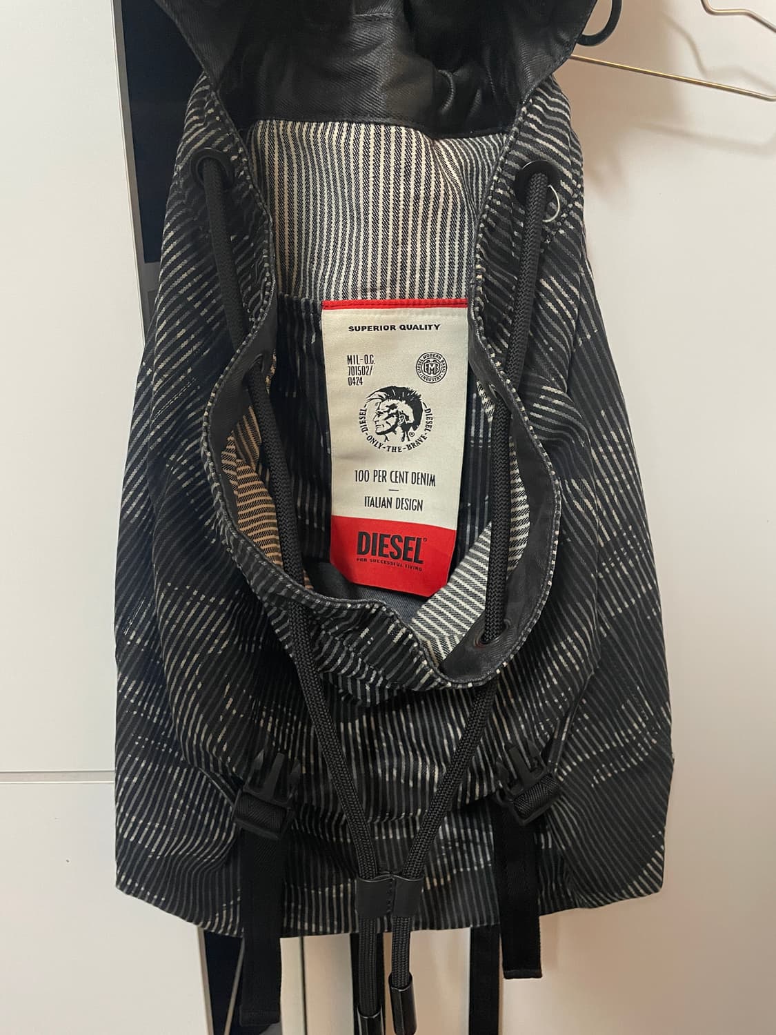 DIESEL BACKPACK *Black 상품이미지3