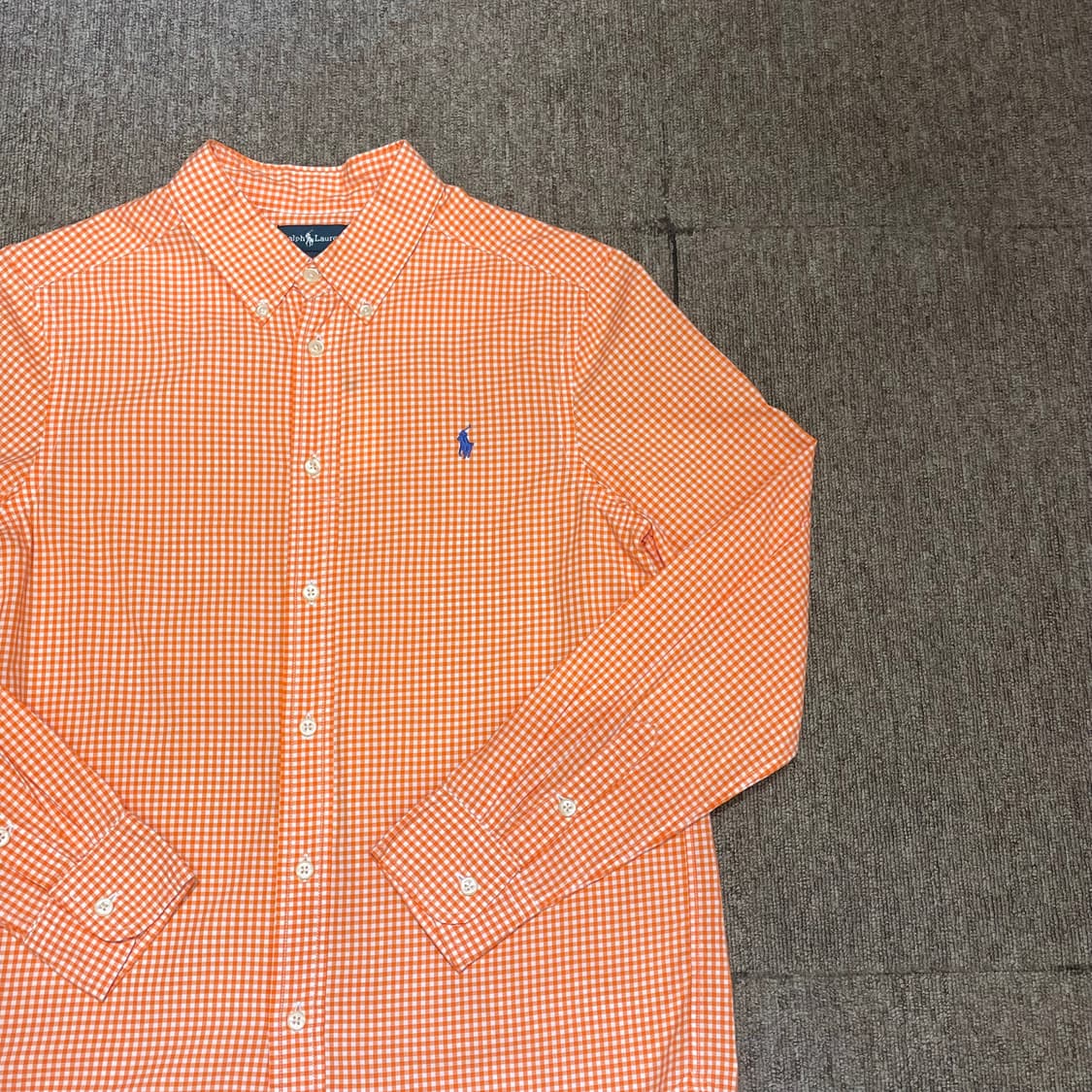 (L) POLO 폴로 랄프로렌 체크 셔츠 상품이미지3