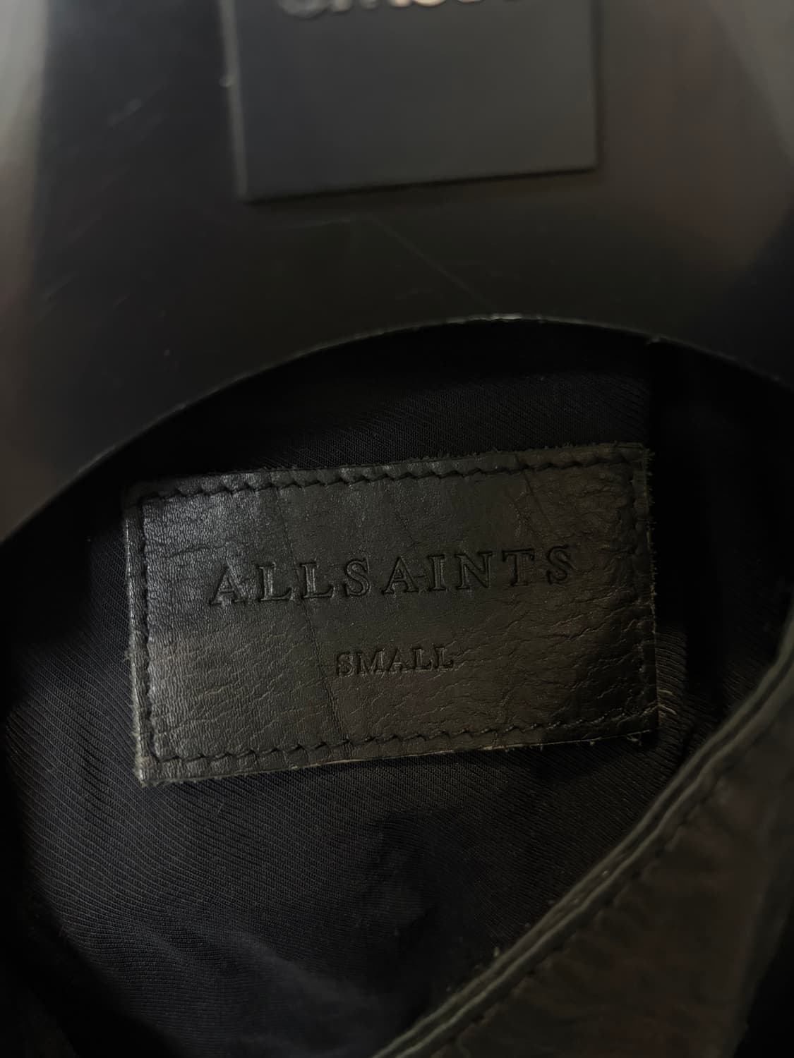 (S) Allsaints 올세인츠 쉽스킨 바이커 라이더 가죽자켓 상품이미지6