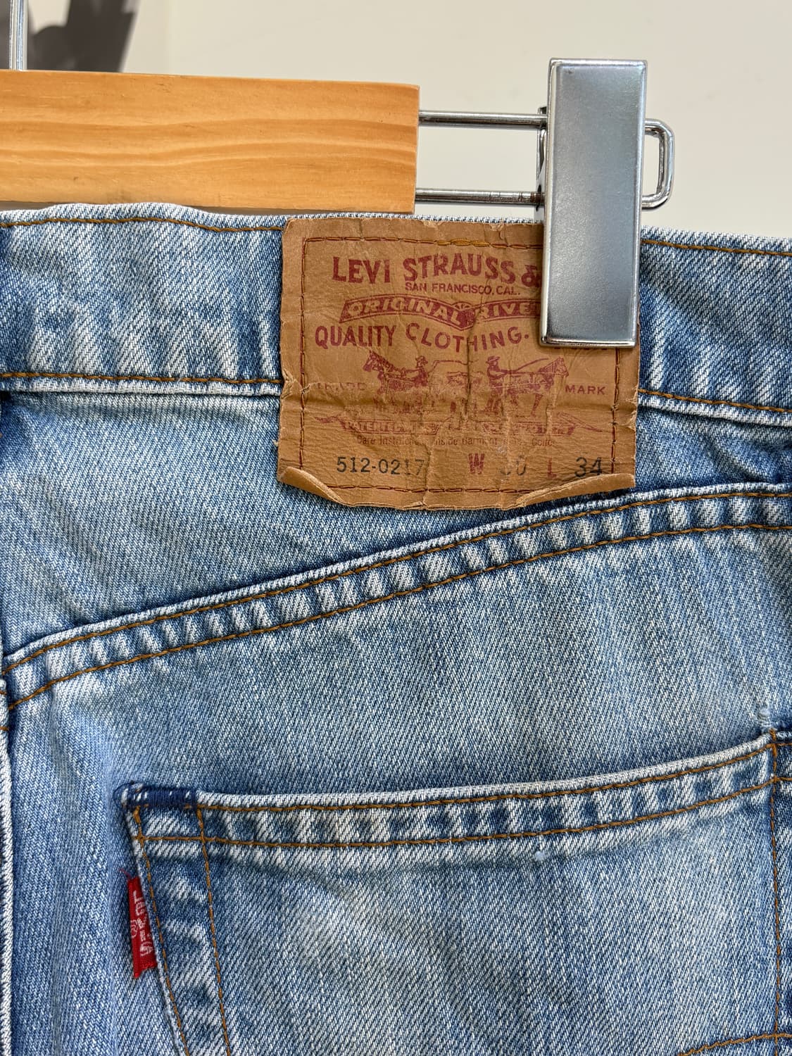 LEVIS 512-0217 데님팬츠 상품이미지6