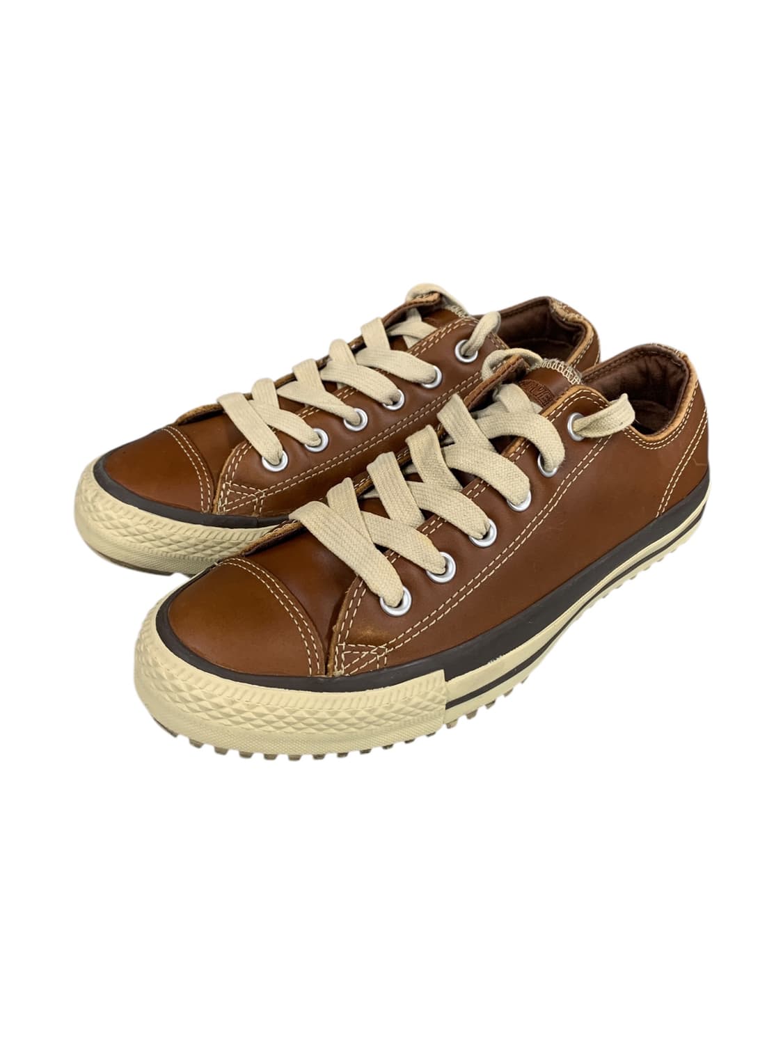 컨버스 척테일러 올스타 레더 로우 브라운 260 (Gr-3225) 상품이미지5